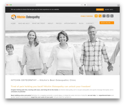 Scratch WordPress theme - hitchinosteopathy.co.uk