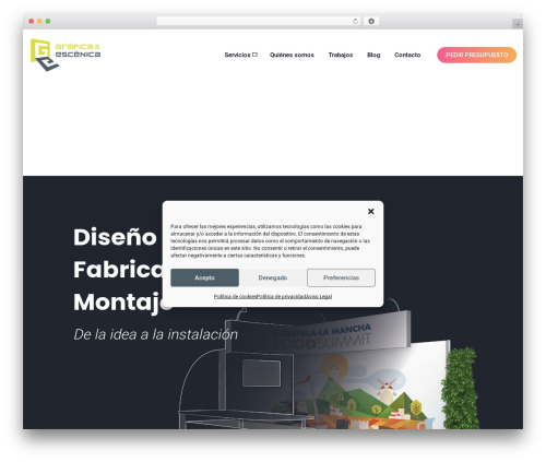 Theme WordPress Samar - graficayescenica.com