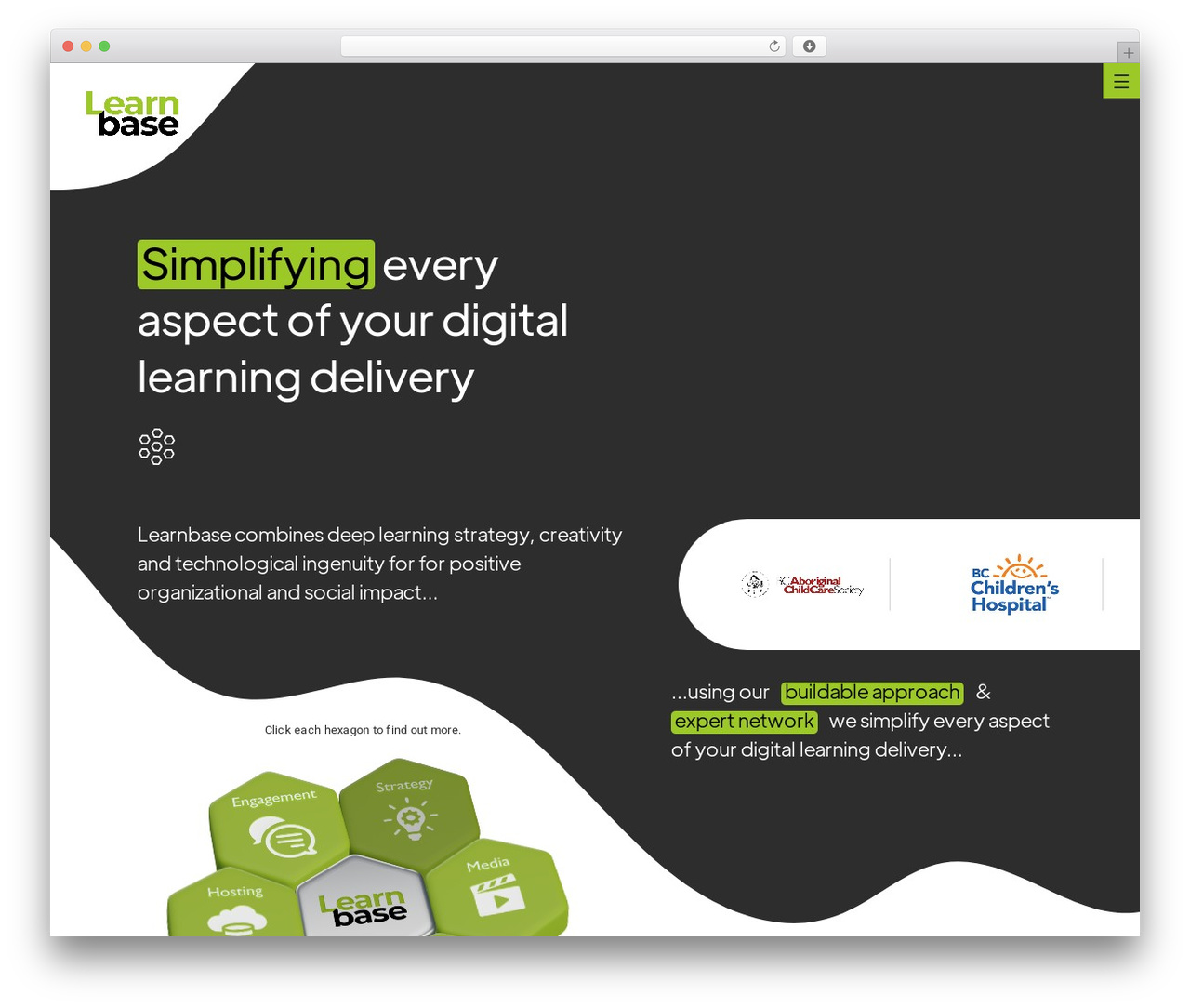 WordPress theme learnbase - learnbase.com
