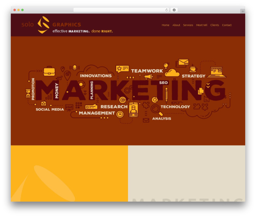 WP theme Rare - sologrphx.com