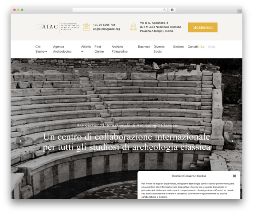 Amaranto WordPress theme - aiac.org