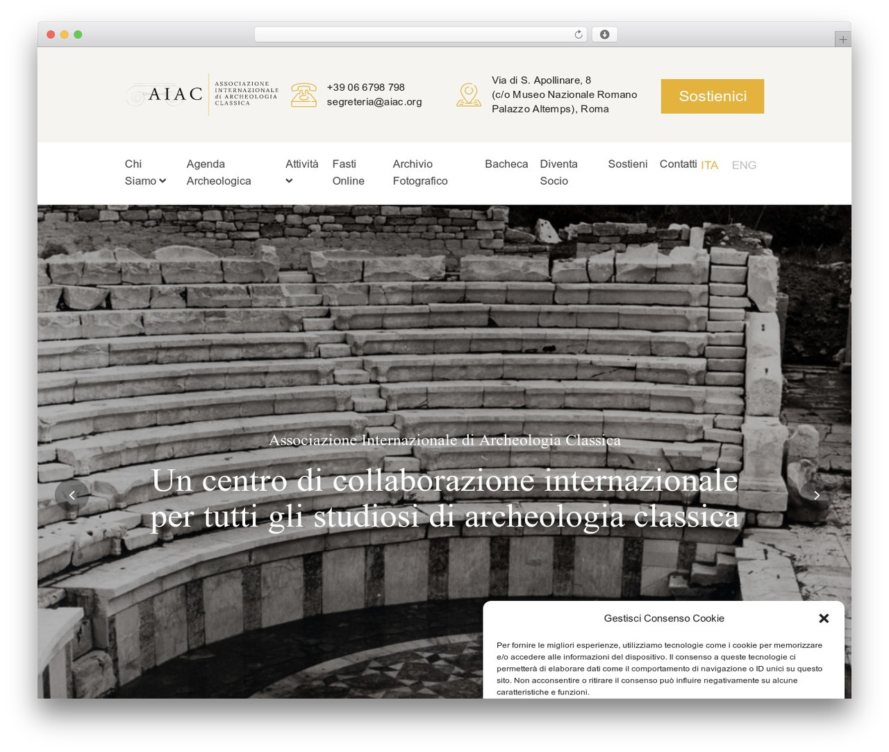 Amaranto WordPress theme - aiac.org Amaranto WordPress theme - aiac.org