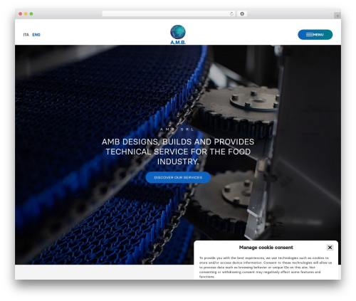 AMB theme WordPress - ambfoodequipment.com