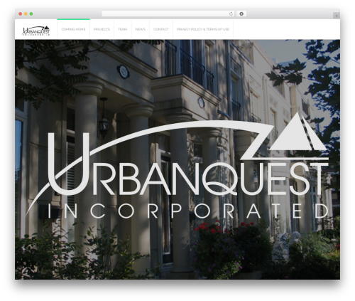 Arctic WordPress theme - urbanquestinc.com