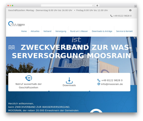 Basic-Theme WordPress theme - moosrain.de