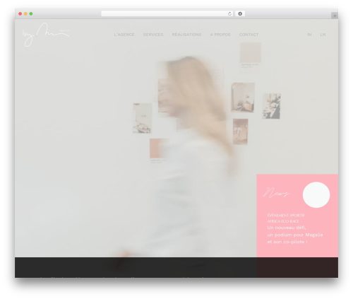 BYM WordPress theme - agencebym.com
