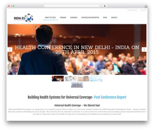 cherry WordPress theme - universal-health-coverage.org