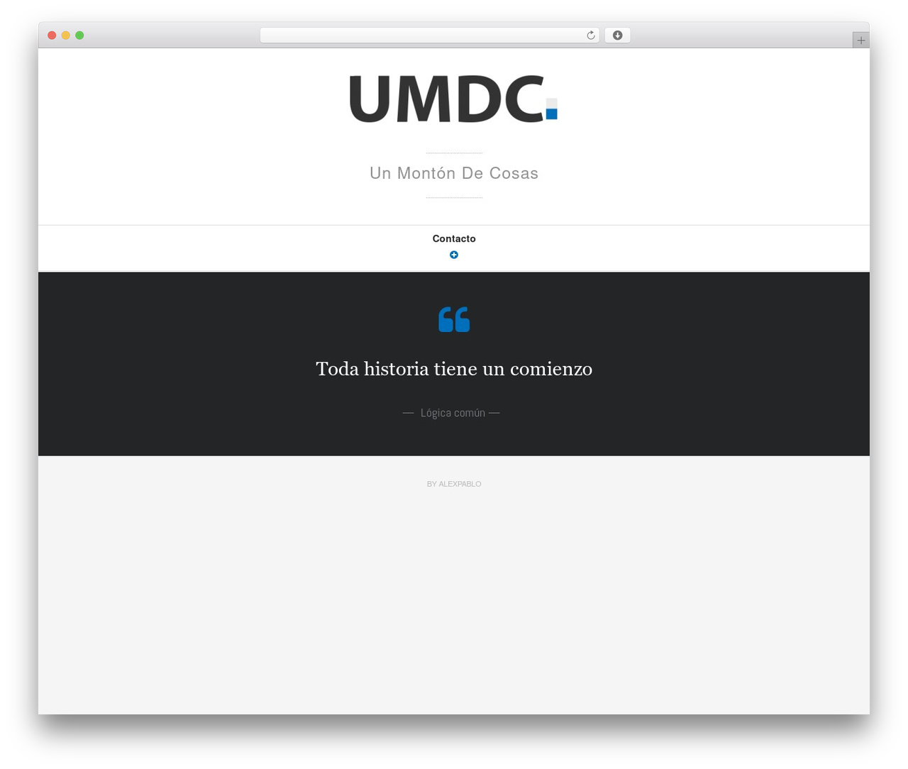 Duplex WordPress theme - umdc.es Duplex WordPress theme - umdc.es