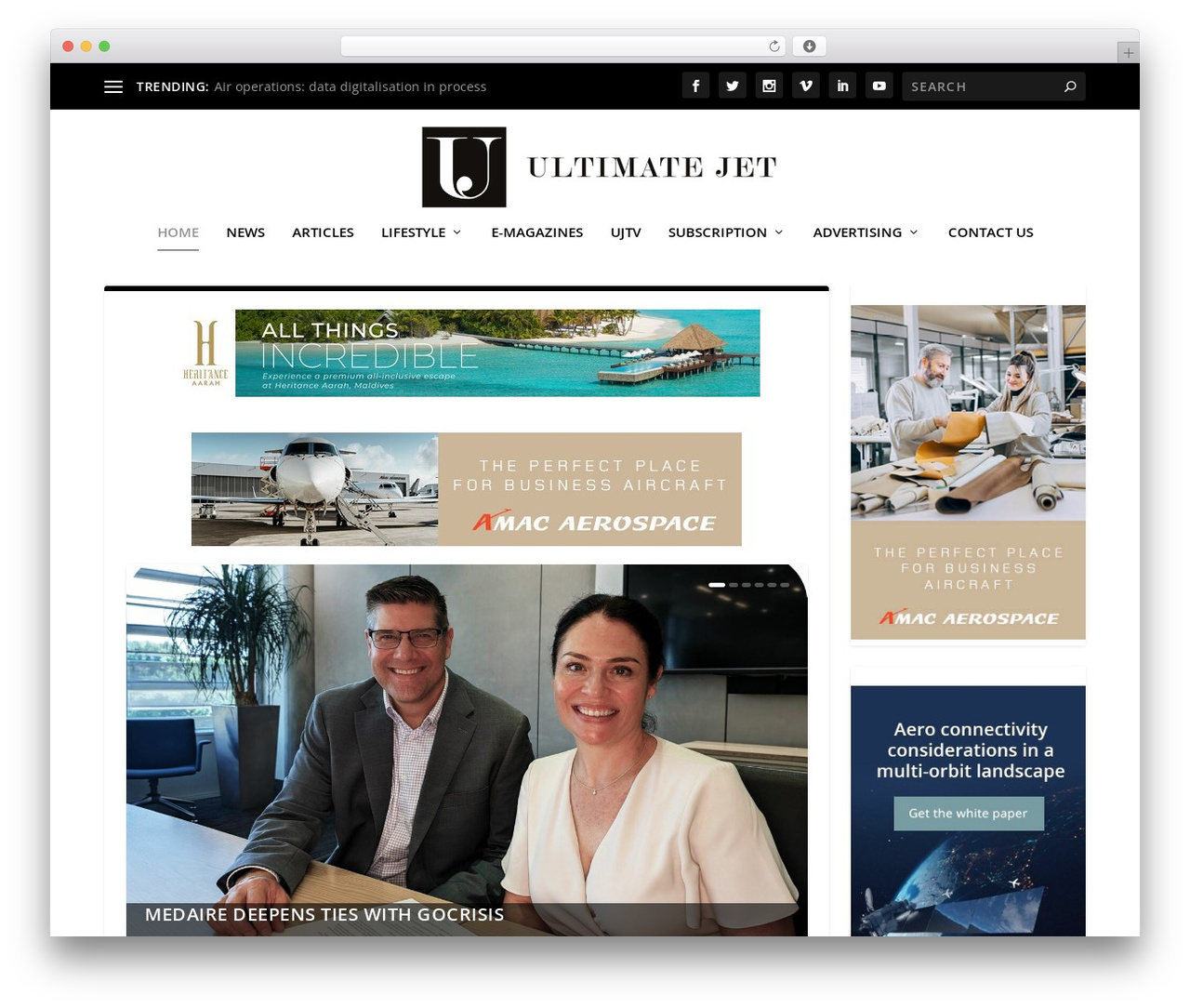 Extra WordPress page theme - ultimatejet.com Extra WordPress page theme - ultimatejet.com