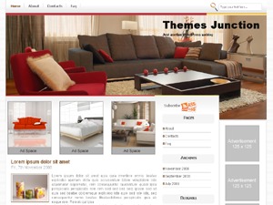 Interior Set 2 premium WordPress theme by Themes Junction