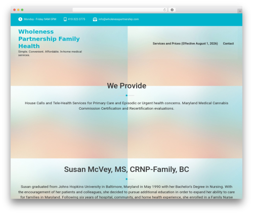 MediHealth WordPress theme free download - wholenesspartnership.com