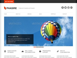 Phasire personal WordPress theme Phasire personal WordPress theme