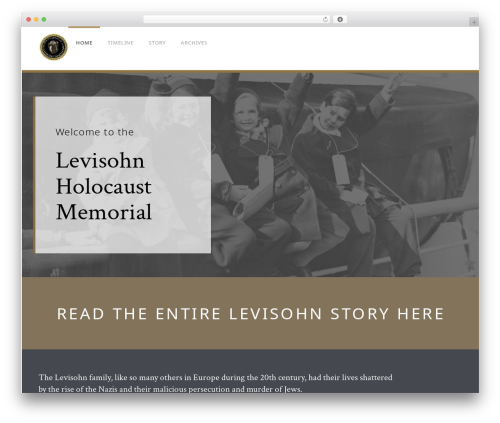 Swp timeline WordPress plugin - levisohnholocaustmemorial.com