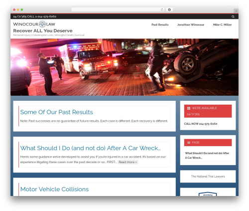 Salinger WordPress theme - dallas-autoaccidentlawyer.com Salinger WordPress theme - dallas-autoaccidentlawyer.com