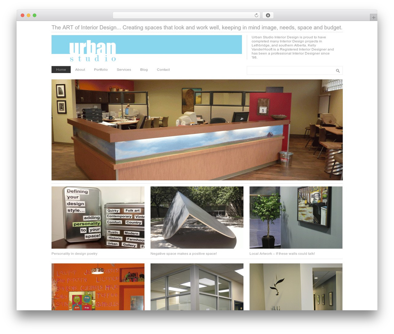 Theme WordPress Architekt Theme - urbanstudio.ca