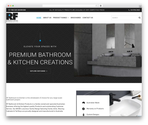 Suburb search WordPress plugin - rfbath.com.au