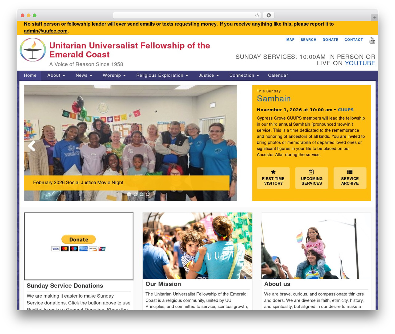 Theme WordPress UUA Congregation - uufec.org Theme WordPress UUA Congregation - uufec.org