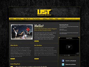 UST WordPress theme by websmart