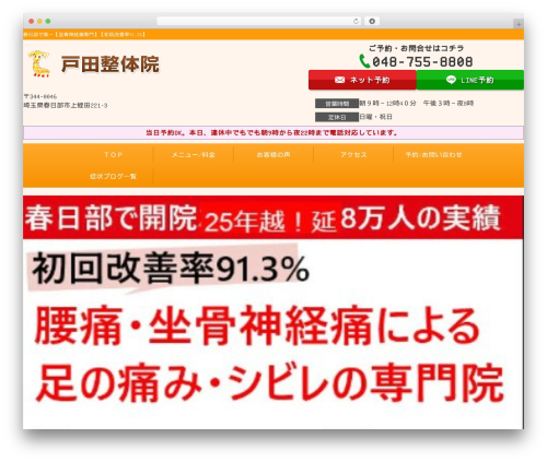 WordPress theme Selfull - s-toda.com