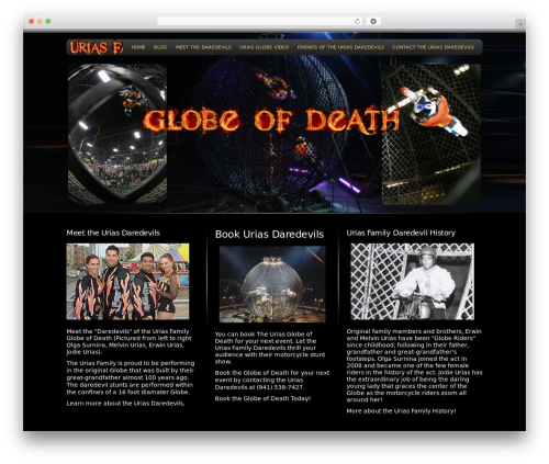 WordPress theme BOSSPRESS - uriasglobeofdeath.com