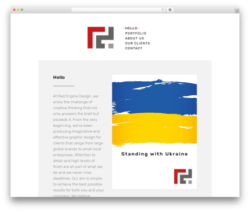 WordPress theme Enso - redenginedesign.com