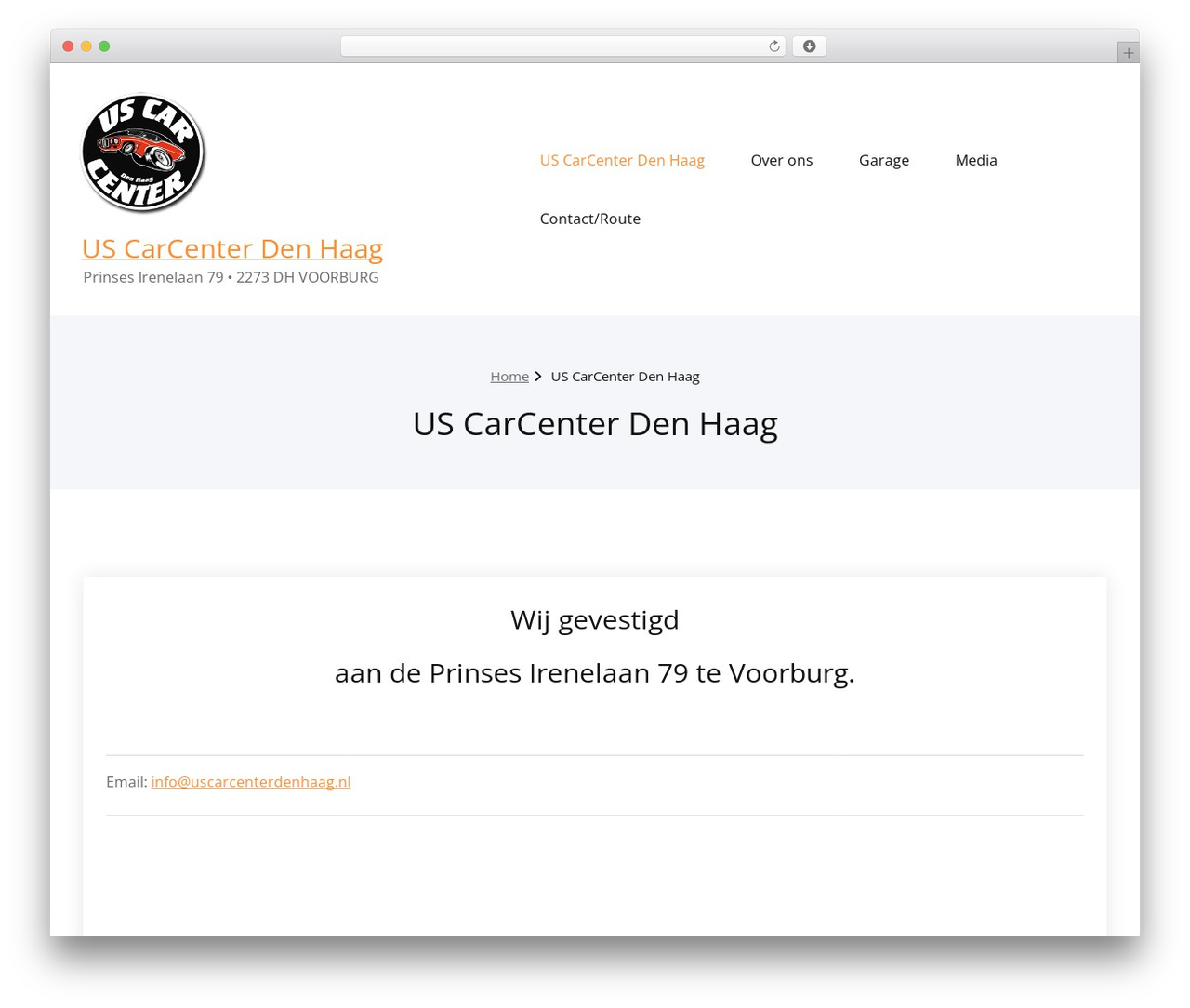 WordPress theme Quality - uscarcenterdenhaag.nl
