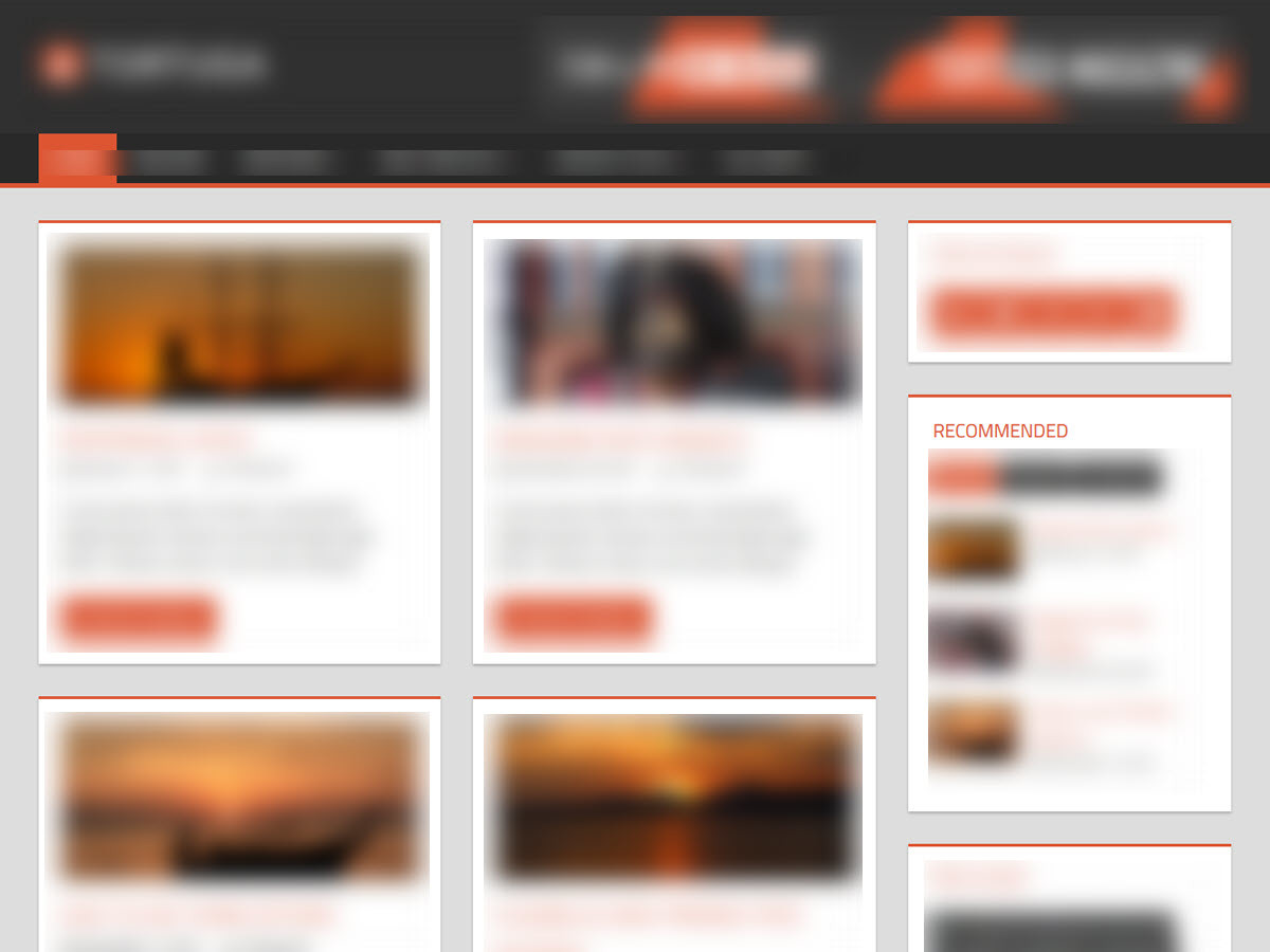 WordPress theme visacz