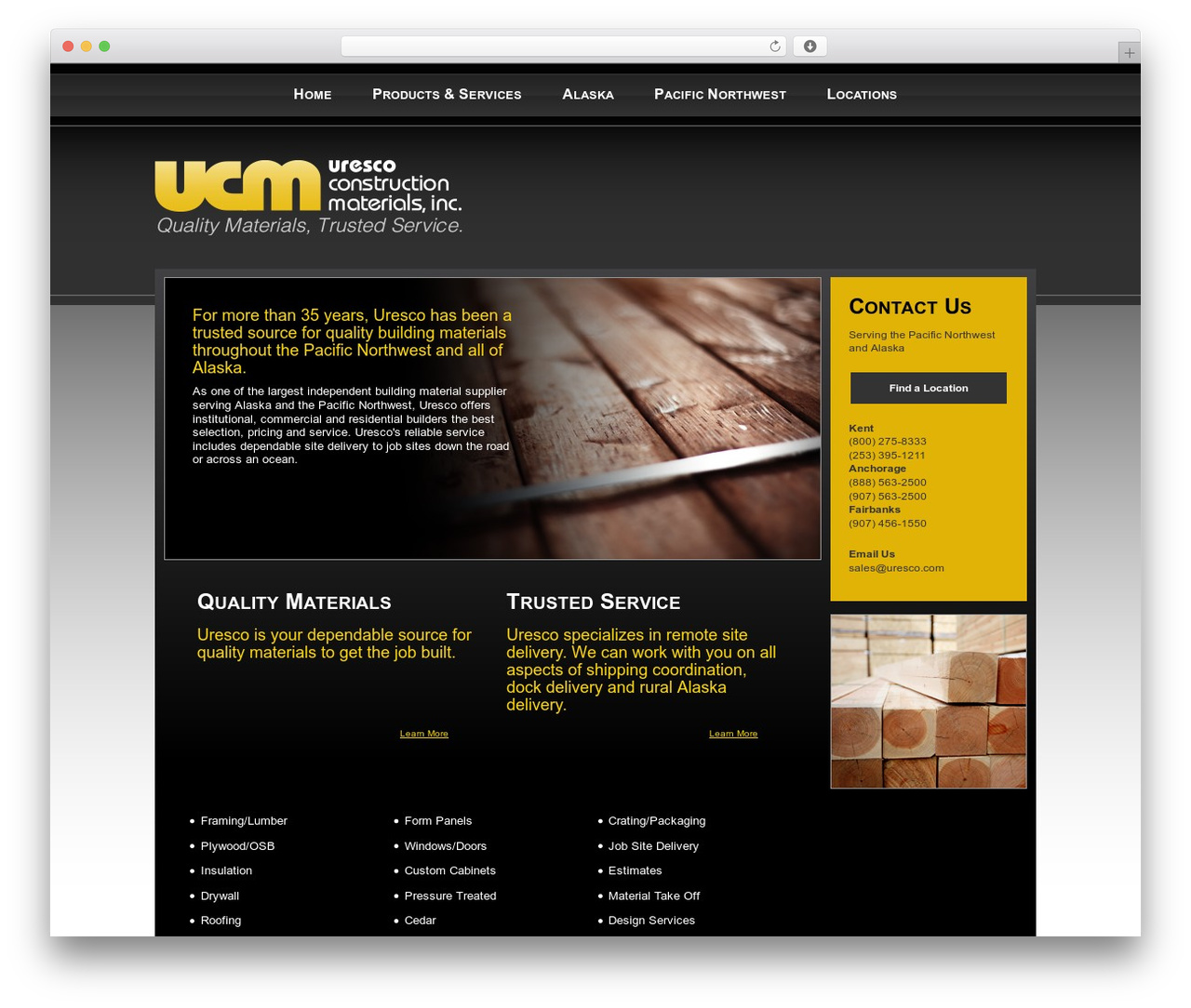 WordPress website theme Creative Services Framework - uresco.com WordPress website theme Creative Services Framework - uresco.com