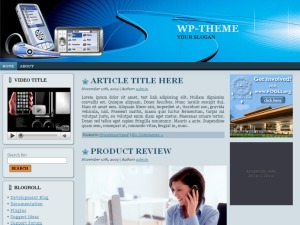 bluetooth WordPress theme bluetooth WordPress theme