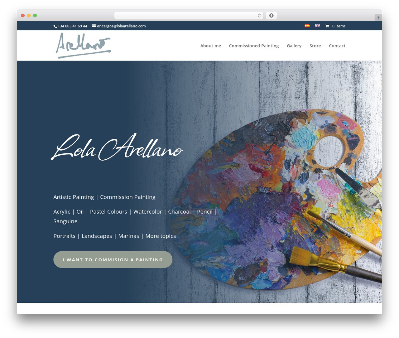 Divi WordPress theme - lolaarellano.com