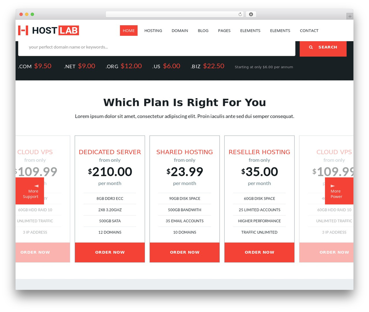 Hostlab WordPress theme - hostingwordpress.be Hostlab WordPress theme - hostingwordpress.be