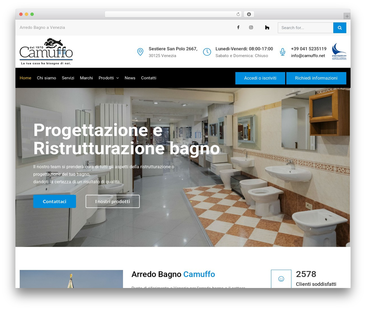 Megafactory WordPress theme - www.camuffosnc.it Megafactory WordPress theme - www.camuffosnc.it