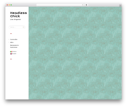 Theme Pluto WordPress blog theme - headlesschick.com
