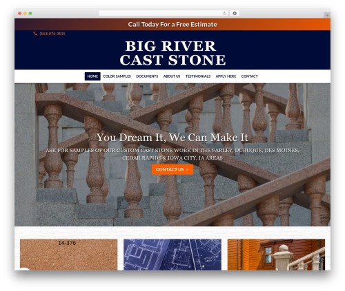 Theme WordPress Beacon Theme - bigrivercaststone.com