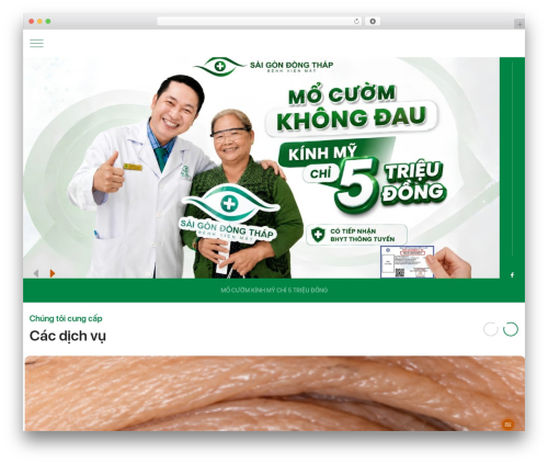 Theme WordPress Mona theme v3 - matsaigondongthap.vn