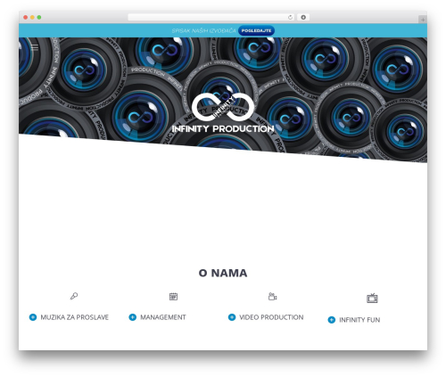 WordPress theme DynamiX - infinityproduction.rs