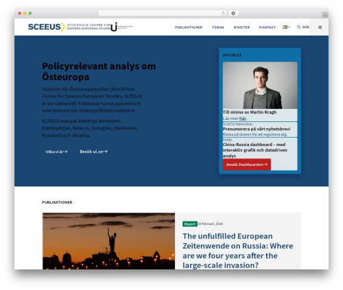 WordPress theme G-Theme - sceeus.se