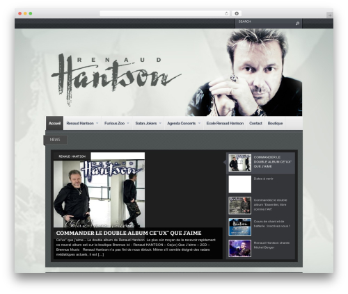 WP theme Continuum - hantson.com