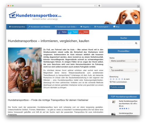 Affiliate-Theme WP theme - hundetransportbox.info Affiliate-Theme WP theme - hundetransportbox.info