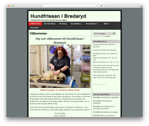 Asteroid free WP theme - hundfrissan.com