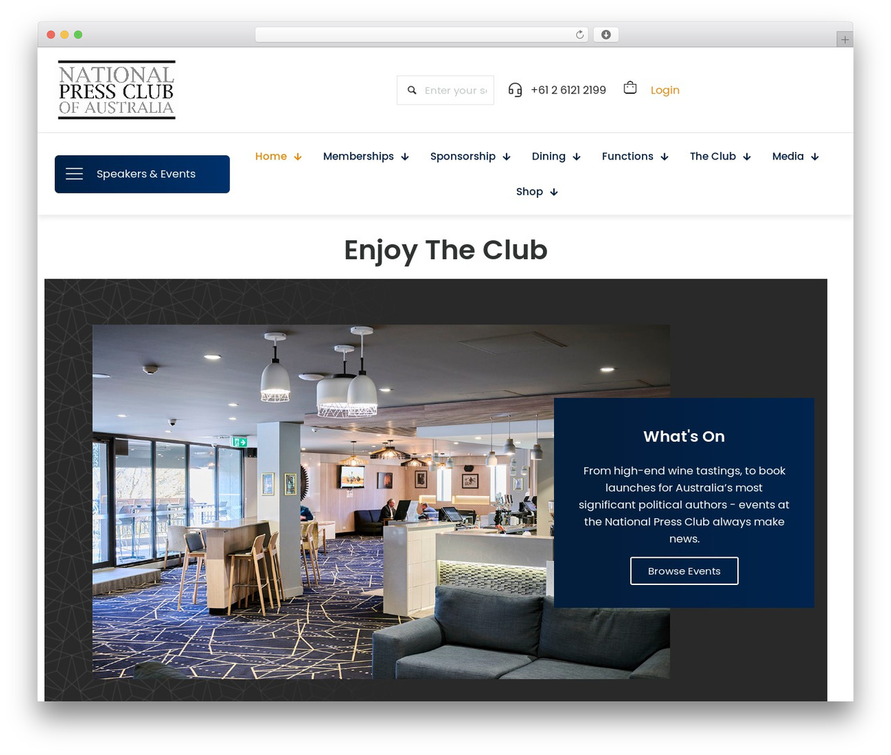 Betheme Child WordPress theme - npc.org.au