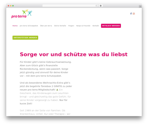 Bridge WordPress theme - proterra.at