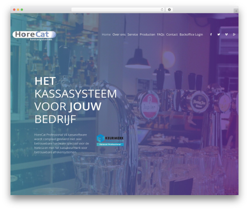 cherry WordPress theme - horecat.nl