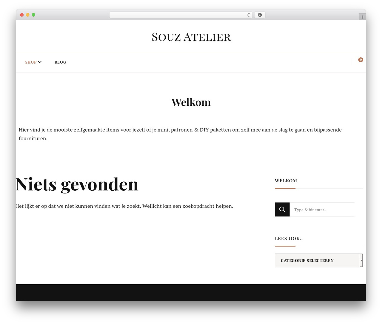Chic Lite free WordPress theme - souz.nl