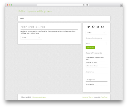 Contango theme WordPress - helinshiah.com Contango theme WordPress - helinshiah.com