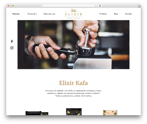 Elixir theme WordPress - elixir.ba