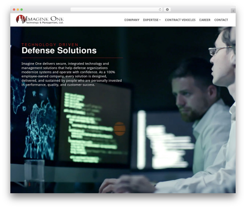Hello Elementor WordPress theme - imagine-one.com