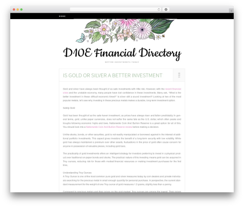 inGrid WordPress theme - d10e.org