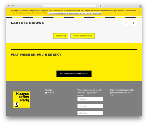Exactmetrics premium WordPress plugin - haagsestadspartij.nl
