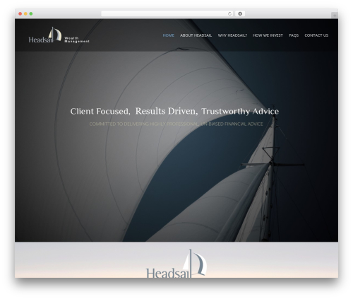 Opus - Wordpress Theme theme WordPress - headsailwealth.com
